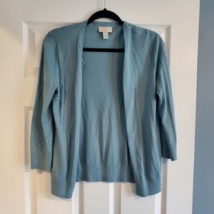 LOFT Outlet blue 💙 button up cardigan